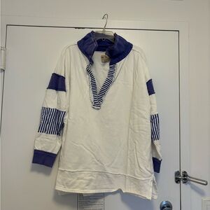 Free People - Clean Prep Polo.   Barely Worn!